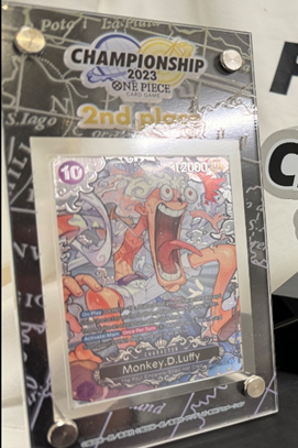 one piece card game championship ONE PIECE CARD GAME CHAMPIONSHIP SET 2022 MONKEY D. LUFFY + 1 x CARD P   JumpIchiban